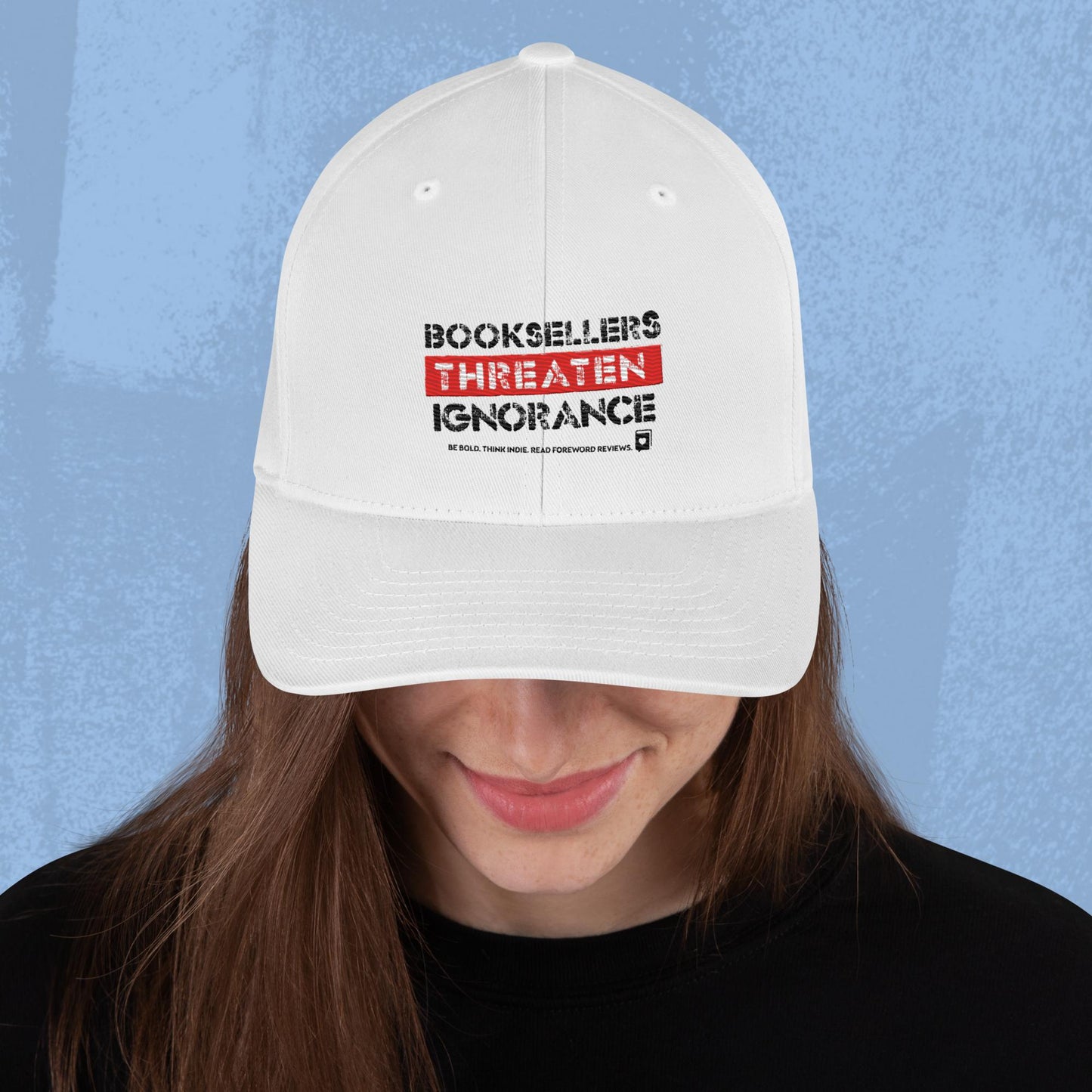 Booksellers Threaten Ignorance Hat - White